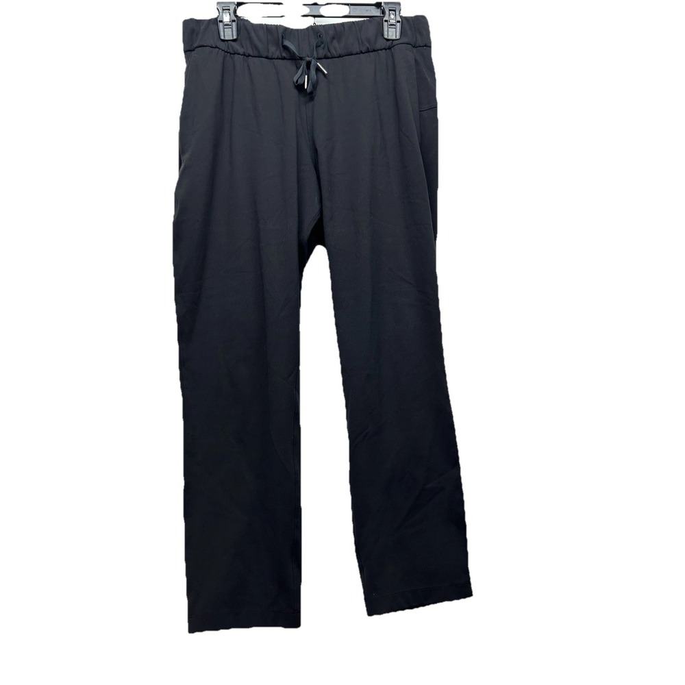 Lululemon Women's Black Drawstring 33 x 27 Pants (F7)